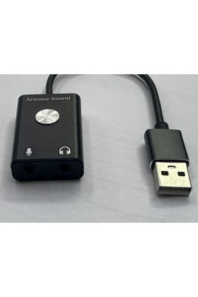 KEEPRO بطاقة صوت Aivoice سلكية بطاقة صوت USB بطاقة صوت USB لترجمة الصوت