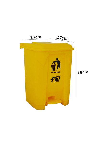 Generic 20L Plastic Pedal Bin