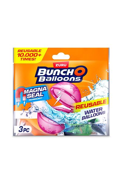 Bunch O Bubbles Bunch O Balloons Bunch Bubule Reusable Water Balloons 3pack