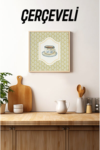 kutuTR Ahşap Çerçeveli Mdf Kare Tek Tablo (KENDİ TABLO SETİNİZİ OLUŞTURACAĞIN...