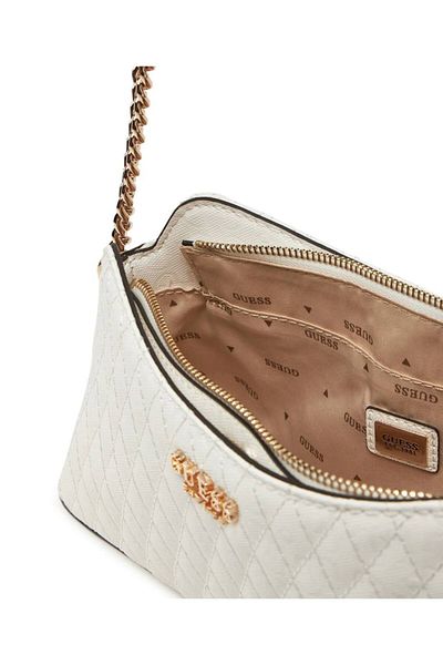 Guess Dámská bílá crossbody kabelka Betula Top Zip Hwgg9626170-whı