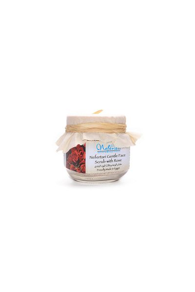 NEFERTARİ Rose Petal Face Scrub by Nefertari - 145g