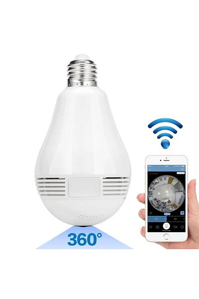 Choice 4MP Bulb-Shaped Home Security Camera