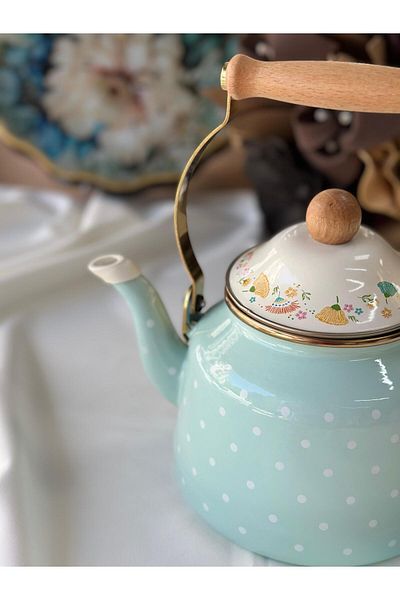 MD MİMOZA DEKOR Enamel Esperanza Kettle
