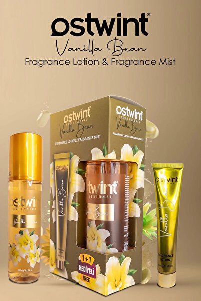 Ostwint Fragrance Vanilla Bean Body Spray + Body Lotion 50ml Set
