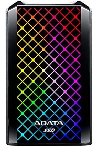 Adata SE900G 512GB Mobile External Solid State Drive in Black - USB3.2