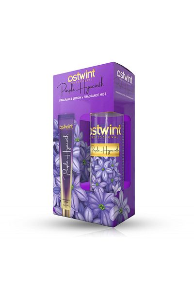 Ostwint Set Body Spray Ostwint Fragrance Purple Hyacinth + Body Lotion 50ml