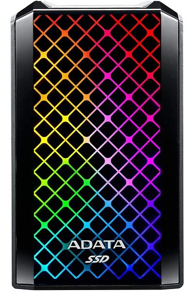 Adata SE900G 512GB Mobile External Solid State Drive in Black - USB3.2