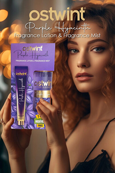 Ostwint Set Body Spray Ostwint Fragrance Purple Hyacinth + Body Lotion 50ml