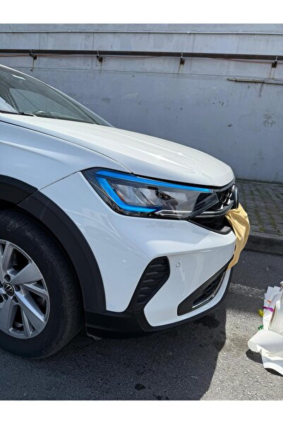 Volkswagen Wolkswagen Taıgo Far Sticker Set Mavi