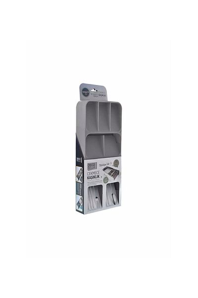 devigo 9 Compartment Drawer Cutlery (White) White