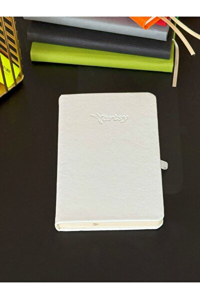 notin paper 9x14 cm Termo Deri Kapaklı Lastikli Çizgili 80 Yaprak Cep Boy Defter