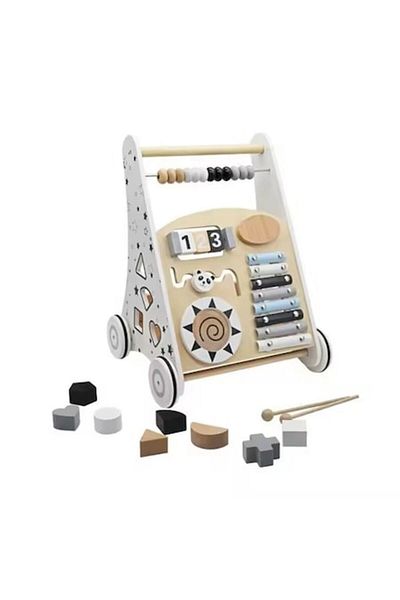 indiggo Premergător educativ și interactiv 3 în 1 - Ursuleț Panda Alb