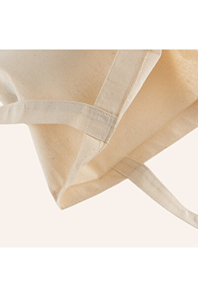 Butik Baskısız Ham Bez Çanta %100 Pamuk | 35x40 Cm | 140 Gr/m² | Doğal Renk Punch Çanta | 10 Adet