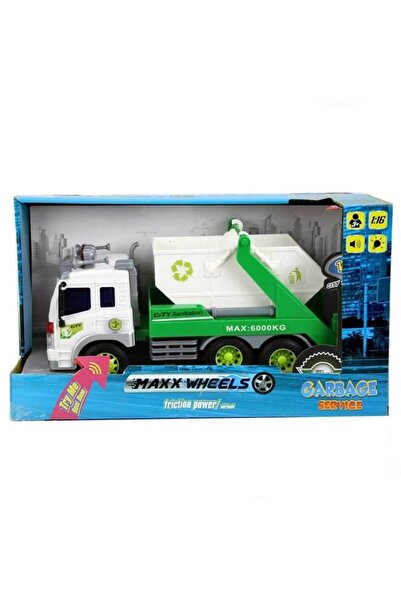 Sunman لعبة شاحنات إعادة التدوير الصوت/الضوء 3asst. S00013078