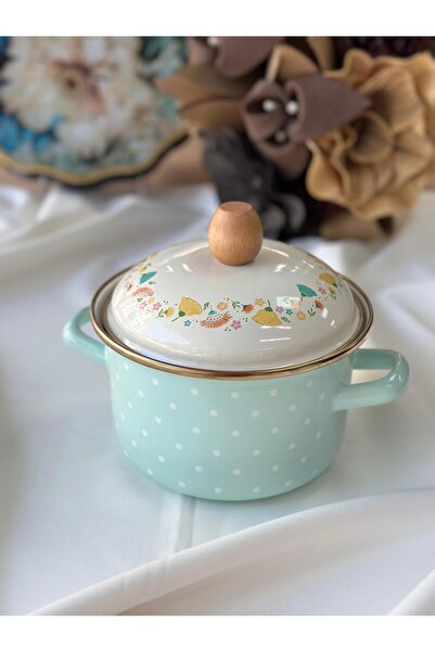 MD MİMOZA DEKOR Enamel Esperanza Pot 16 cm