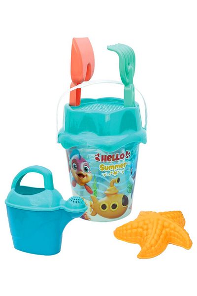 a v d a Aqua Medium Bucket Set Sand Bucket with Waterer