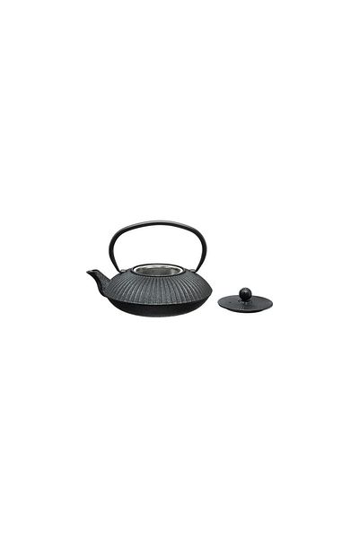 Secret de Gourmet Τσαγιέρα Black Garden, από χυτοσίδηρο, μαύρη, 19,8 x 10 x Υ 17,4 cm, 800 ml
