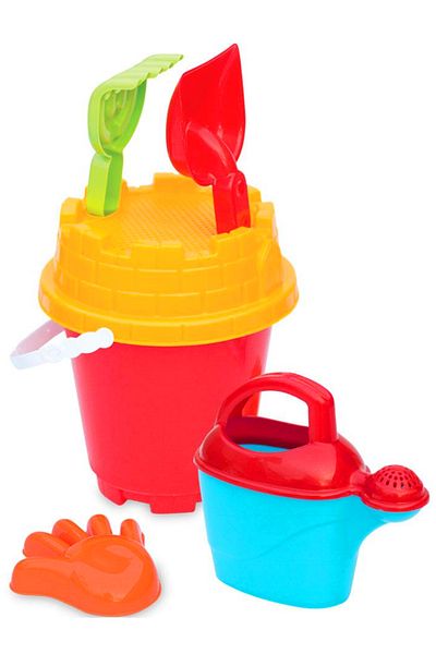 a v d a Medium Size Bucket Set with Water Bowl Sand Bucket