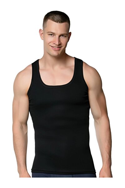 ALL SHOPPING Silver 4004 6 Pack Ribbed Colored Men's Athlete