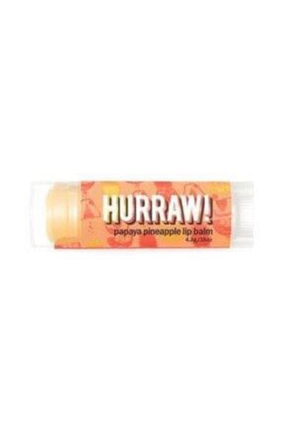 Hurraw Papaya Pineapple Lip Balm 4.8 Gr