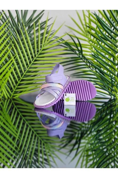 elma bebe Sandale sport ortopedice pentru fete Pantofi ușoare, confortabile, moale, velcro
