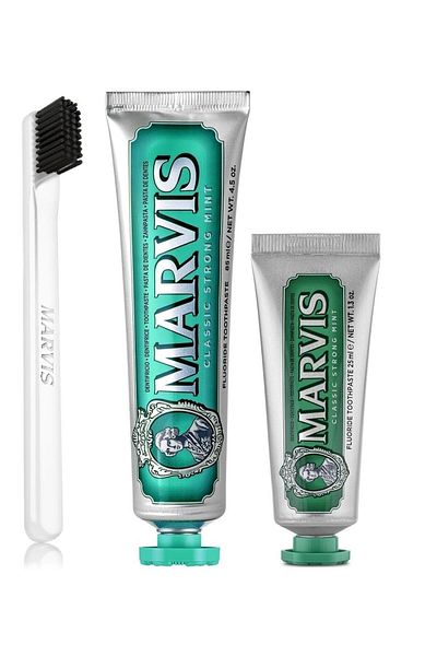 Marvis Classic Extra Mint 3-pack 85 ml 25 ml Soft Toothbrush