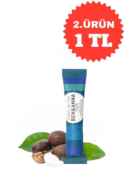 BEN ANNA Vegan Natural Lip Balm Pure 6 Gr