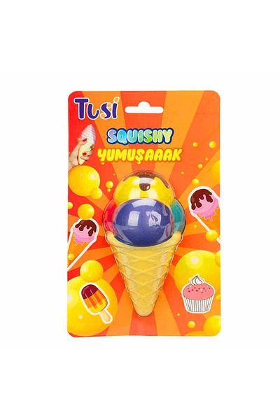 kutuTR Sukuşi̇ Squishy Foam Toy Ball Ice Cream