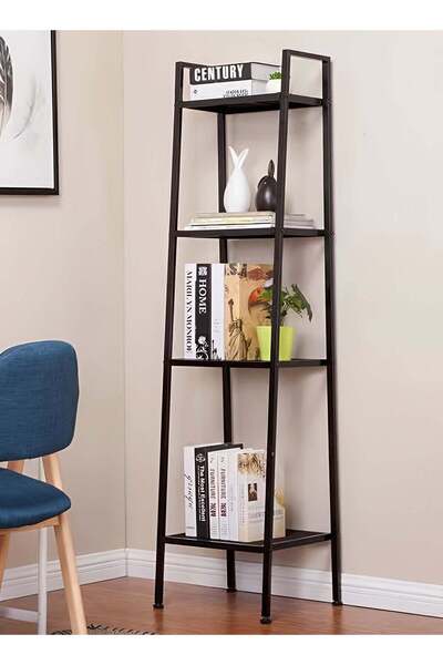 Taimi رف تخزين متعدد الأغراض من 4 طبقات للمكتب والمطبخ وغرفة المعيشة وغرفة ال...