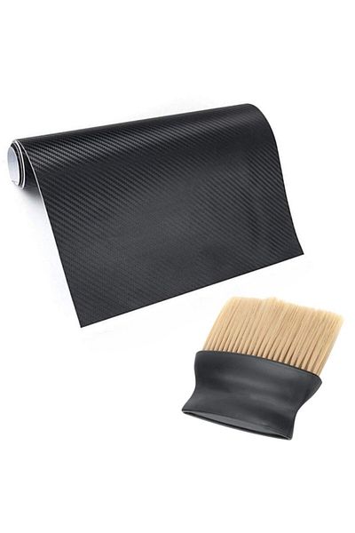 Evelise Car Wrapping Film, Cardon 3d Model, 1.27 X 3 M And Brush With Ergonomic Handle
