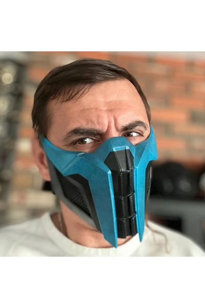 NOMOTHETIC Mk11 Sub-Zero Mask - Endless Winter Design – Original 3D Print