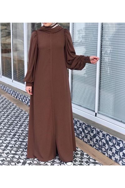 NAKŞİDİL Balloon Arm Brown Ferace