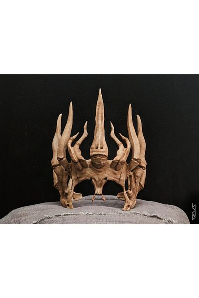 NOMOTHETIC Abyssal Lord Crown – Dark Royal 3D Print
