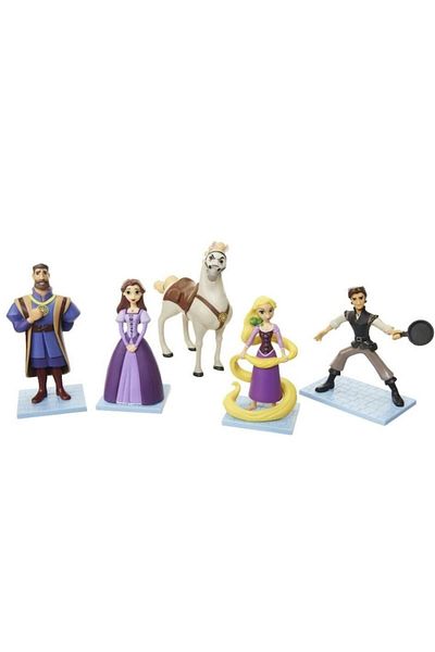 Rapunzel Set 5 Figurines Rapunzel, TNAGORA®, 9-11 cm