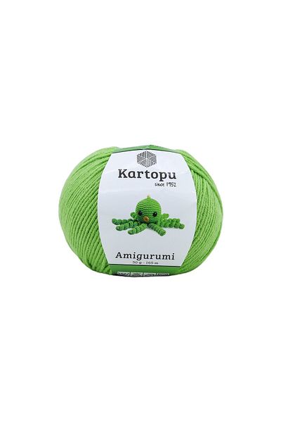 Kartopu Amigurumi Toy Punch Punch Πλεκτό νήμα Πράσινο K404