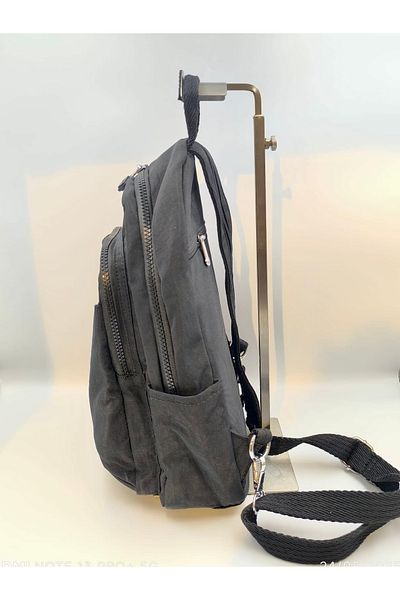 seyyah Multi-Pocket Water Resistant Parachute Fabric Backpack and Body Bag Dual Use Bag
