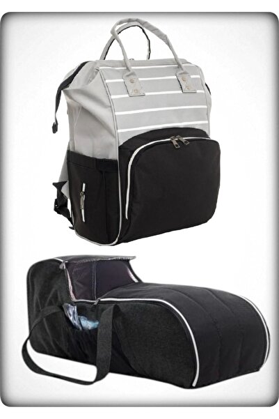 Avşar Baby 2 Li Bebek Taşıma Seti En İyi Anne Bebek Bakım Çantası ve Portbebe Modelleri