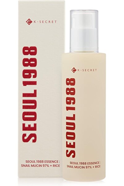KSECRET K-SECRET SEOUL1988 Essence: مخاط الحلزون 97% + أرز