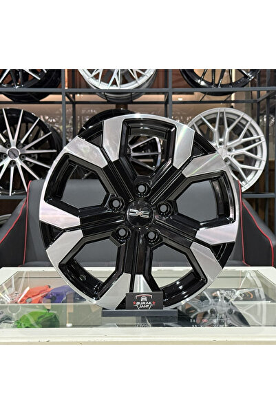 AGT 16 İNÇ 5X114.3 YENİ RENAULT DACIA DUSTER BLACK LİP DİAMOND JANT TAKIMI (4ADET)