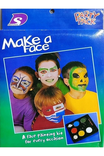 KOSTÜMCE Palyaço Yüz Boyama Makyaj Set