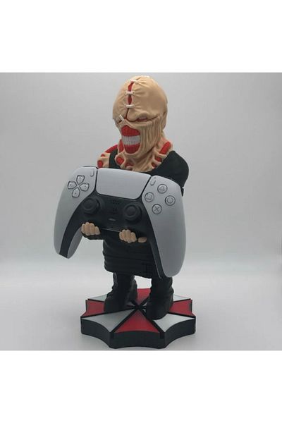 NOMOTHETIC Resident Evil Nemesis Game Controller Stand - Original Design 3D Print
