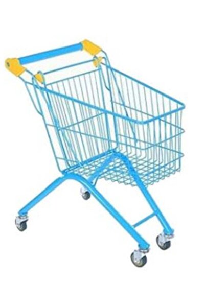 HSM عربة تسوق حديدية للأطفال، عربة تسوق صغيرة للسوبر ماركت، عربة تسوق تظاهرية...