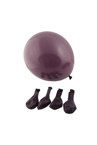 Party and Story 100 pieces dark mauve balloon, 12 inches