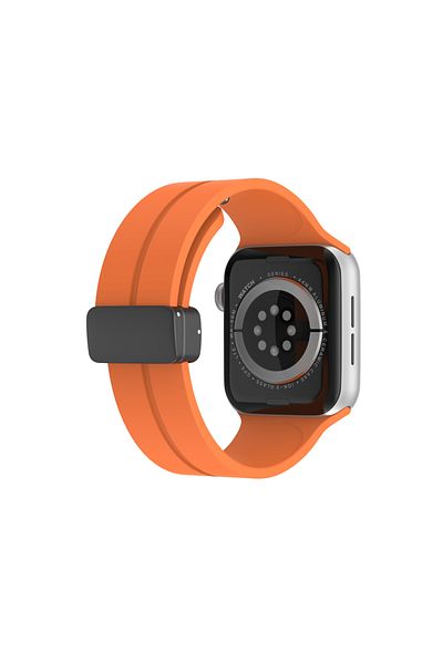 LUVLU Silicone Band Compatible With Apple Watch Ultra, Ultra 2, Se 2, 10/9/8/7/6/ - 42/44/45/49mm