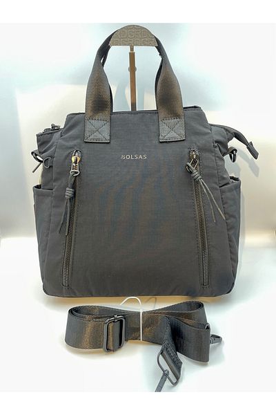 seyyah Multi-Pocket Water Resistant Parachute Fabric Hand and Shoulder Bag
