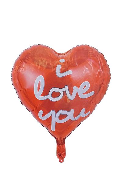 Party and Story Foil balloon with the words "I love you" on it 51CM Ã—47CM&nbsp;