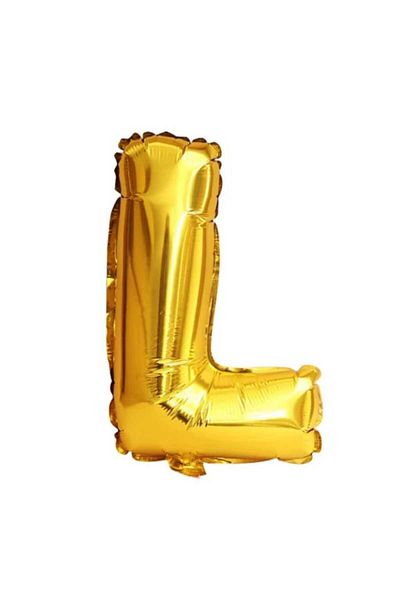 Party and Story Foil letter balloon, size 42 inches, gold color, 110 cm