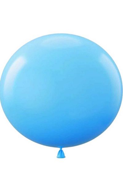 Party and Story Latex balloon, size 18 inches, light light color, 25 pieces