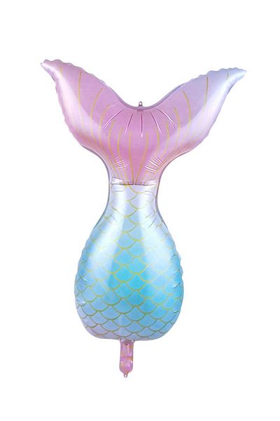 Party and Story Fish tail foil balloon